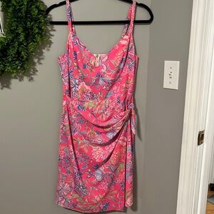 Lilly Pulitzer Dress!WORN ONCE!!! perfect condition!